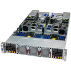 Supermicro SYS-242H-NR MP 2U Barebone mit vier Intel Xeon 6700 Prozessoren mit P-Kernen (4- oder 8-Sockel) | NEU