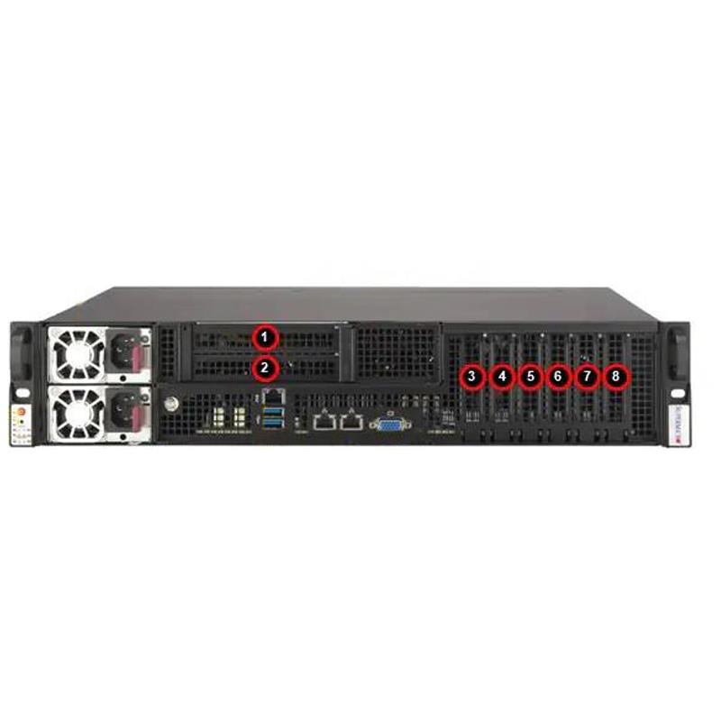 Supermicro SYS-212B-FLN2T IoT 2U ベアボーン シングル Intel Xeon 6700/6500 シリーズ プロセッサ (P コア搭載) または 6700 シリーズ プロセッサ (E コア搭載) |新しい