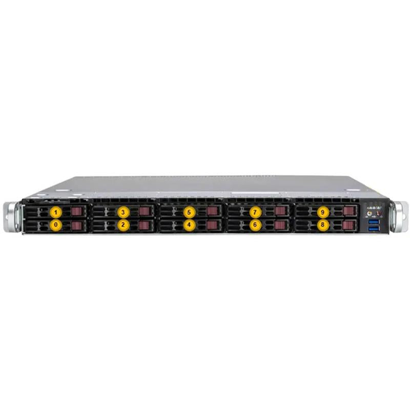 Supermicro SYS-112B-WR WIO 1U Barebone Simple Processeurs Intel Xeon série 6700/6500 avec cœurs P ou processeurs série 6700 avec cœurs E | NOUVEAU