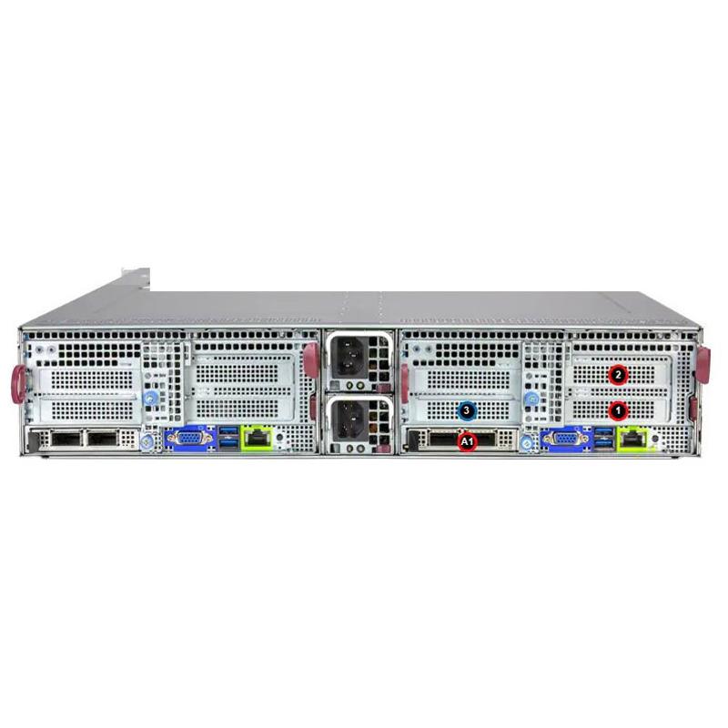 Supermicro SYS-222BT-DNR BigTwin 2U 準系統兩個熱插拔節點雙 Intel Xeon 6 6700 系列處理器，附 E 核心 |新的 次要影像