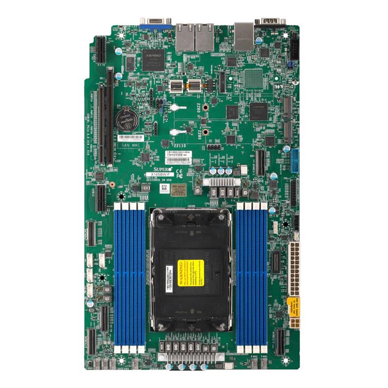 Supermicro SYS-512B-WR UP WIO 1U Barebone Single Intel Xeon 6700 Series Processors With E-cores | NEW Secondary image