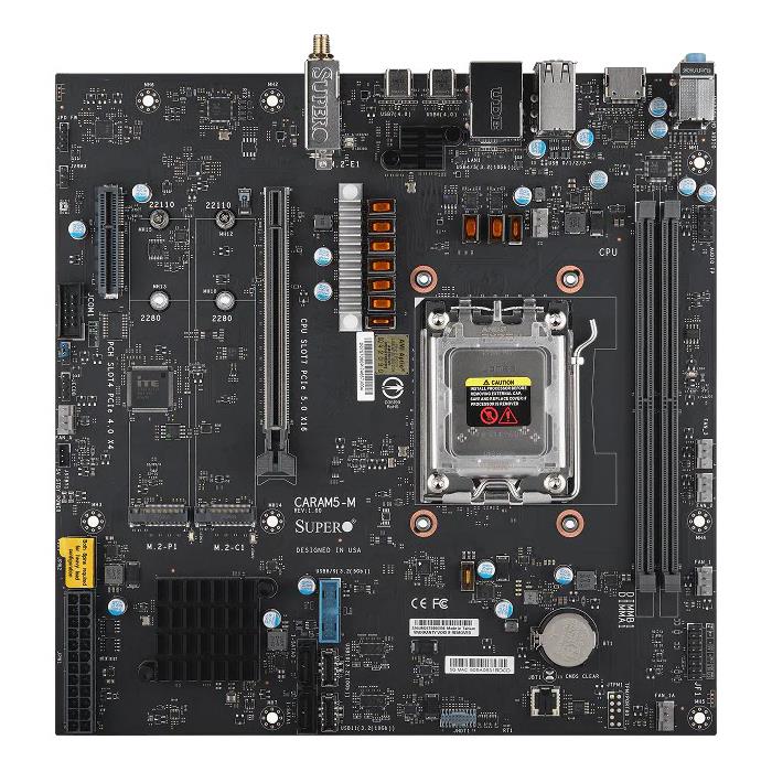 Supermicro AS-C521D-21101U Compact Slim-Tower AI PC Powered By One AMD EPYC 4245P Processor | NEW