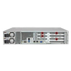 Supermicro SYS-522B-WR UP WIO 2U Processeurs Barebone simples Intel Xeon série 6700 avec cœurs E | NOUVEAU