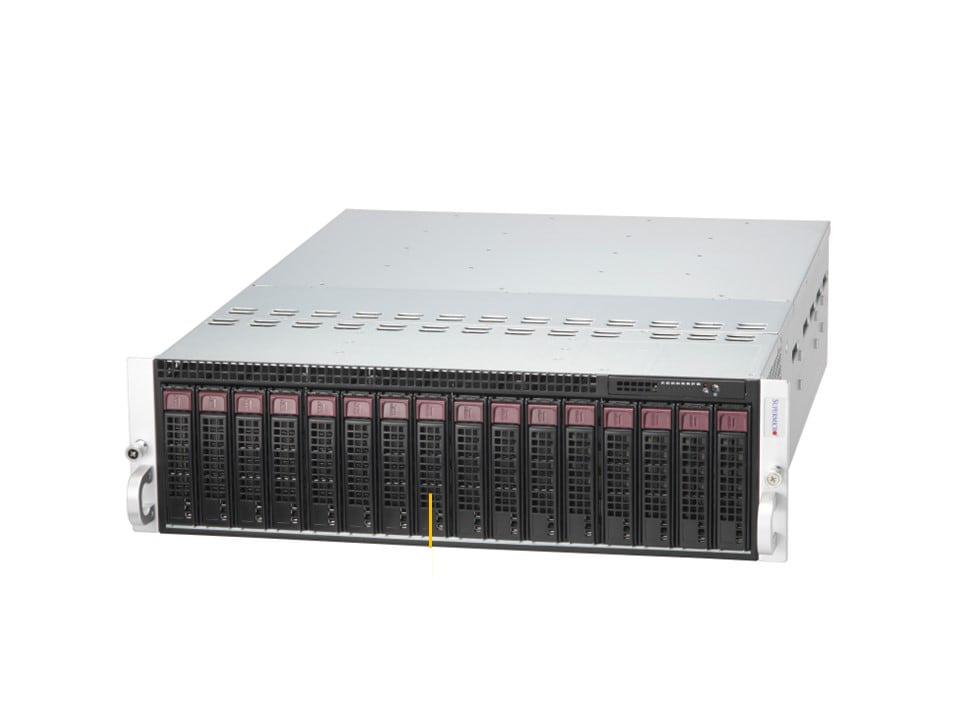 Supermicro SYS-531MC-H8TNR Microcloud 3U Barebone Single Intel Xeon E-2400/Pentium G7400 und G6400T Prozessoren | NEU