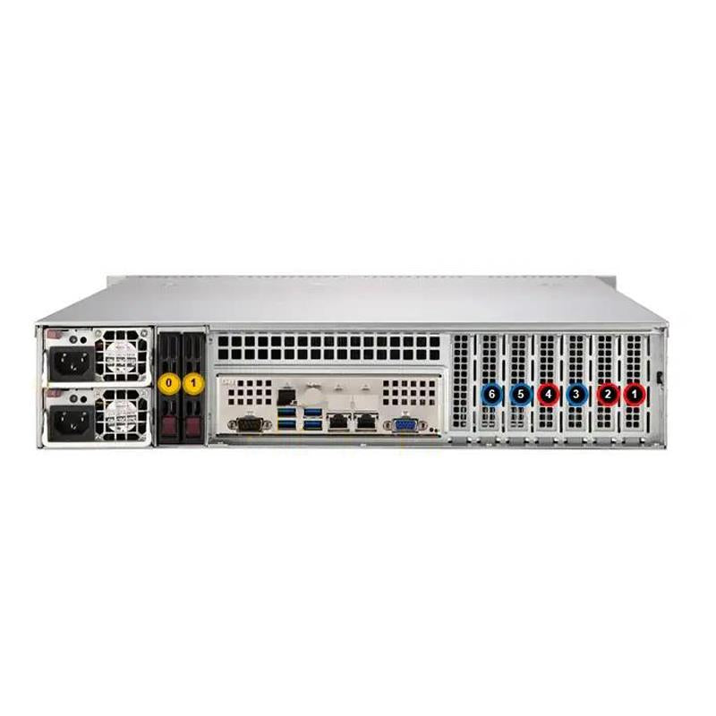 Supermicro SYS-622B-TRT Grand public 2U Barebone double processeurs Intel Xeon série 6700/6500 avec cœurs P ou processeurs série 6700 avec cœurs E | NOUVEAU