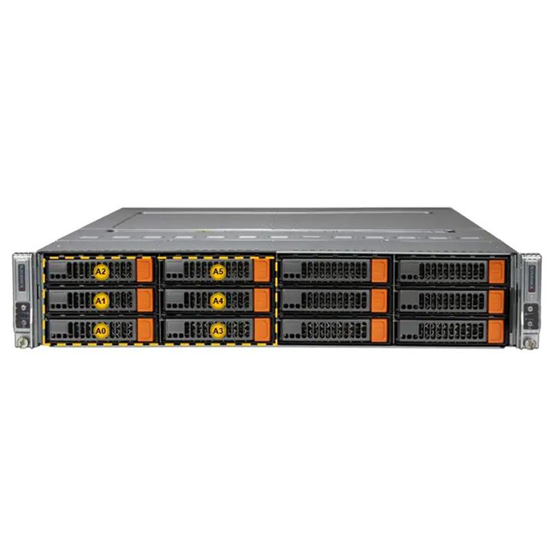 Supermicro SYS-622BT-DNC8R BigTwin 2U Barebone Hai nút có thể cắm nóng Bộ xử lý kép Intel Xeon 6700 Series có lõi E | MỚI
