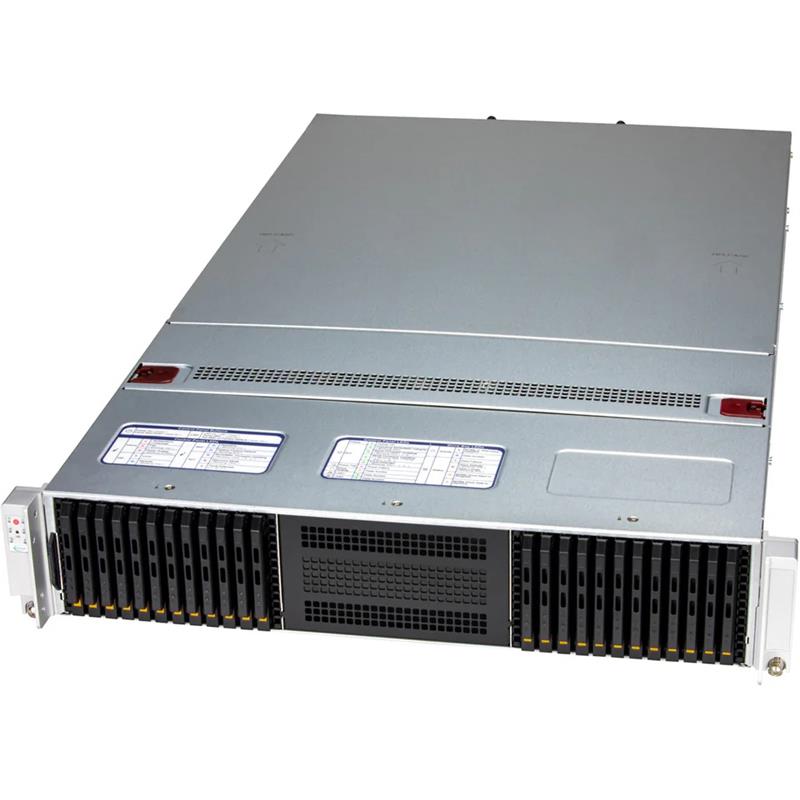 Supermicro SSG-222B-NE3X24R 全闪存 NVMe 2U 准系统双 Intel Xeon 6700/6500 系列处理器，带 P 核或 6700 系列处理器，带 E 核 |新的