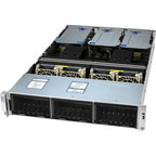 Supermicro SYS-222C-TN CloudDC 2U 베어본 듀얼 Intel Xeon 6700/6500 시리즈 프로세서(P-코어 포함) 또는 6700 시리즈 프로세서(E-코어 포함) | 새로운