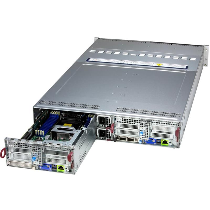 Supermicro SYS-622BT-DNC8R BigTwin 2U Barebone Hai nút có thể cắm nóng Bộ xử lý kép Intel Xeon 6700 Series có lõi E | MỚI