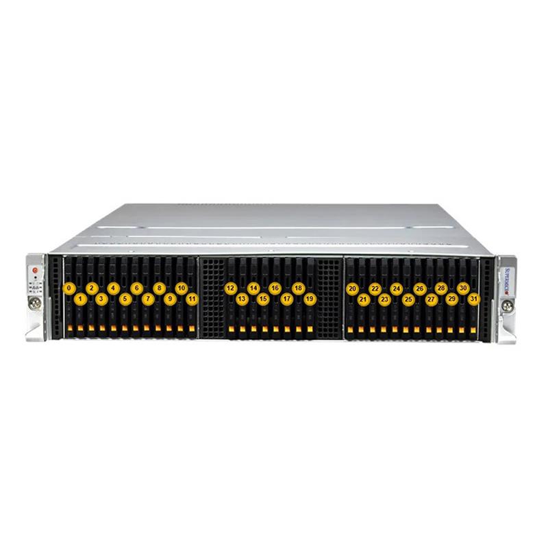 Supermicro SSG-221E-NE324R 2U Storage Barebone Dual Intel Xeon Scalable Processors 5th and 4th Generation | NEW