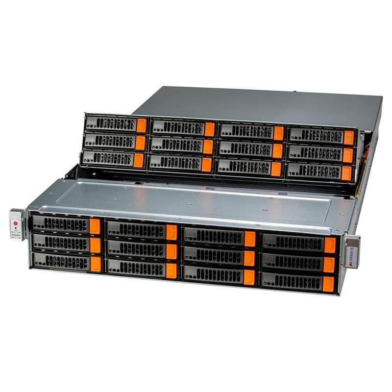 Supermicro SSG-521E-E1CR24L 企業最佳化儲存 2U 準系統單英特爾至強可擴充第四代和第五代處理器 |新的