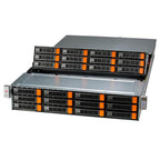 Supermicro SSG-521E-E1CR24L 企業最佳化儲存 2U 準系統單英特爾至強可擴充第四代和第五代處理器 |新的