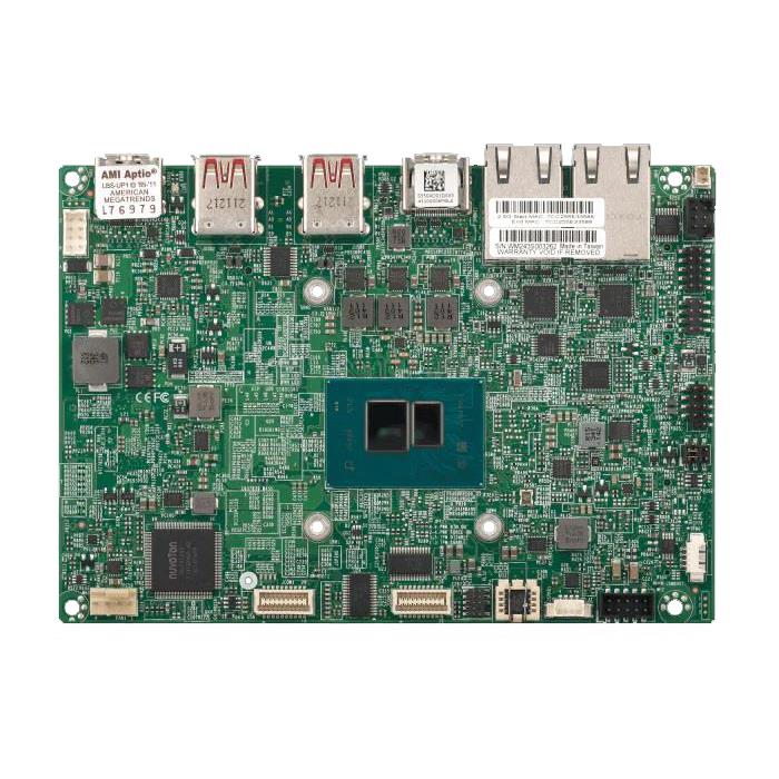 Supermicro SYS-E100-14AM-E IoT Barebone compact sans ventilateur intégré Intel Atom x7433RE | NOUVEAU