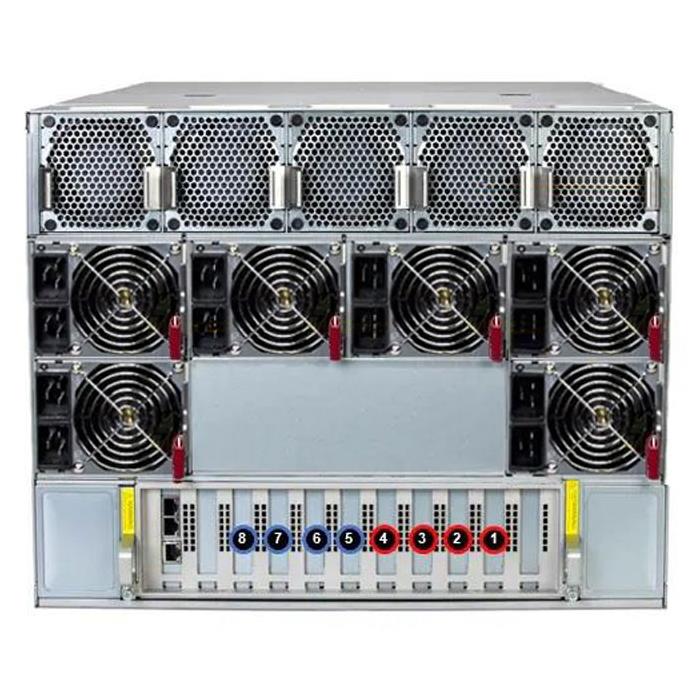 Supermicro AS-8126GS-TNMR GPU A+ 8U 准系统双 AMD EPYC 9005/9004 系列处理器 |新的 主图