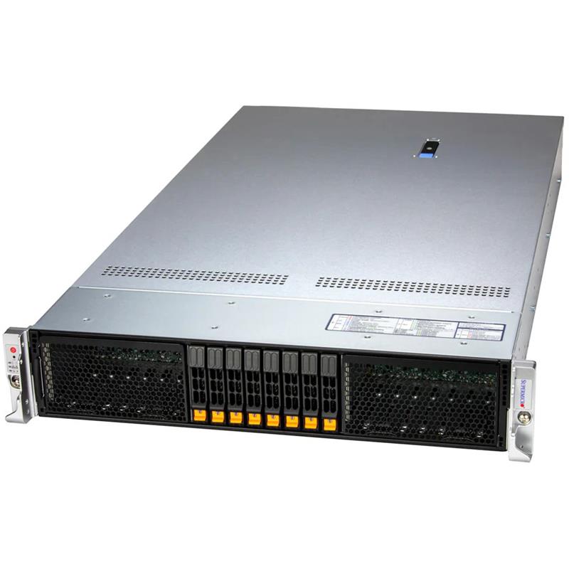 Supermicro SYS-212HA-TN Hyper SuperServer 2U Barebone Single Intel Xeon 6900 Series Processors With P-cores | NEW