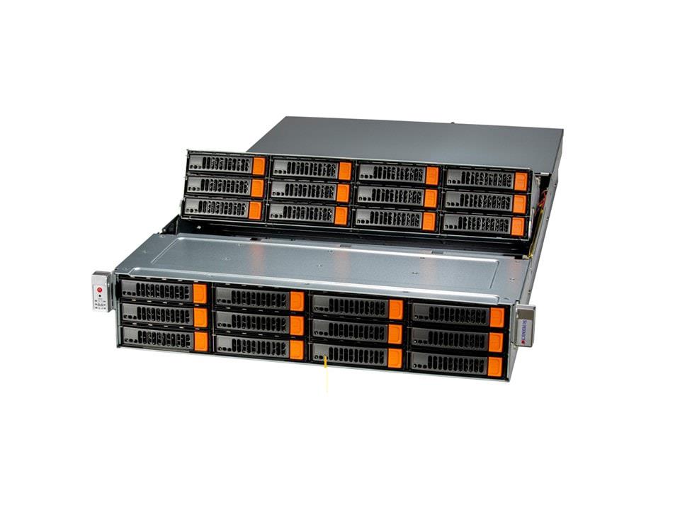 Supermicro SSG-521E-E1CR24H 儲存 2U 準系統單 Intel Xeon 可擴充第四代和第五代處理器 |新的