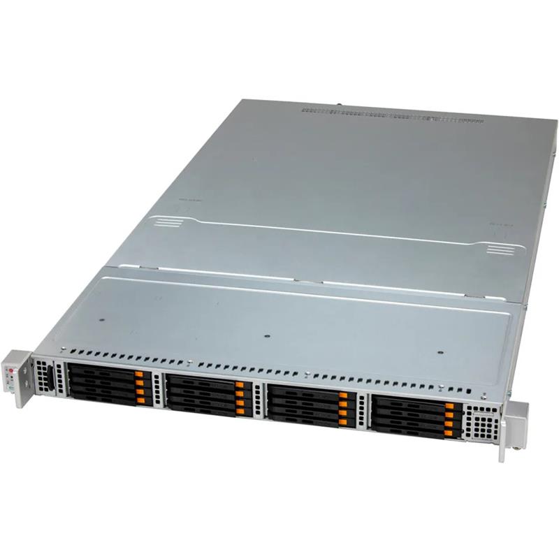 Supermicro ARS-121L-NE316R 1U 存储准系统嵌入式 NVIDIA Grace CPU Superchip（双封装）144 ARM v9 内核 TDP 500W |新的