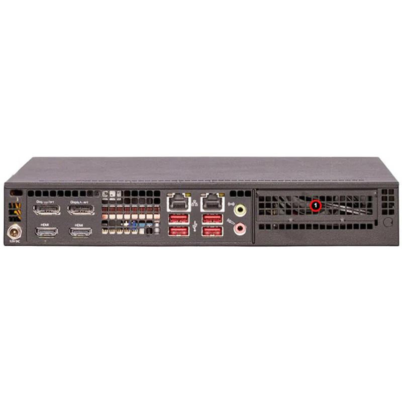 Supermicro SYS-E300-13AD5 Bộ xử lý nhúng đơn dựa trên quạt Intel Core i9/Core i7/Core i5/Core i3 Thế hệ thứ 14/13/12 | MỚI