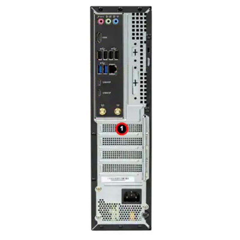 Supermicro AS-C521D-31101U Compact Slim-Tower AI PC Powered By One AMD EPYC 4124P Processor | NEW Secondary image