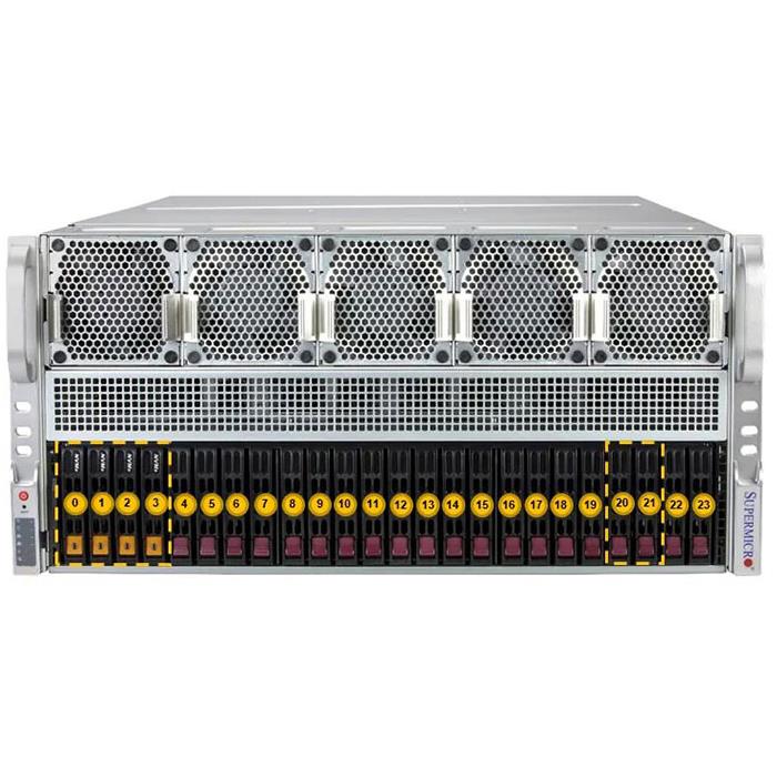 Supermicro AS-5126GS-TNRT GPU A+ 5U Bộ xử lý Dual AMD EPYC 9005/9004 Series | MỚI
