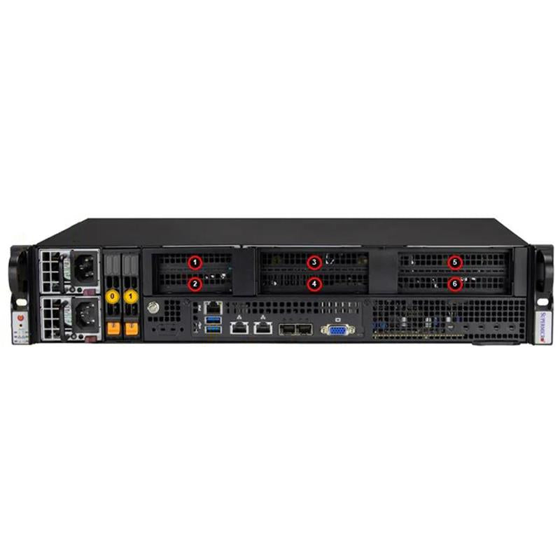 Supermicro SYS-212B-FN4TP 物联网 2U 准系统单 Intel Xeon 6700 系列处理器，带 E 核 |新的