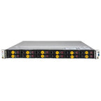 Supermicro SYS-122C-TN CloudDC 1U 베어본 듀얼 Intel Xeon 6700/6500 시리즈 프로세서(P-코어 포함) 또는 6700 시리즈 프로세서(E-코어 포함) | 새로운