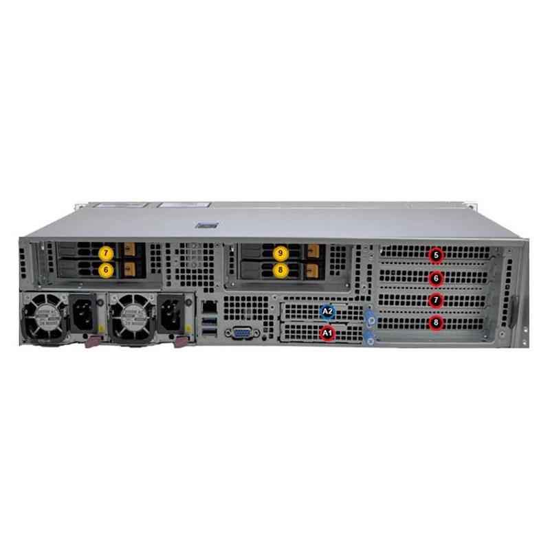 Supermicro SYS-222HE-TN IoT 2U 准系统双 Intel Xeon 6700/6500 系列处理器（带 P 核）或 6700 系列处理器（带 E 核）|新的