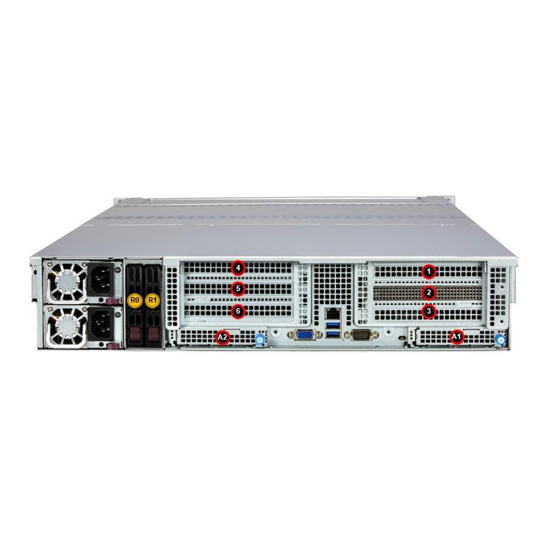 Supermicro ASG-2015S-E1CR24H 企業優化儲存 2U 準系統單 AMD EPYC 9004 處理器第四代 |新的
