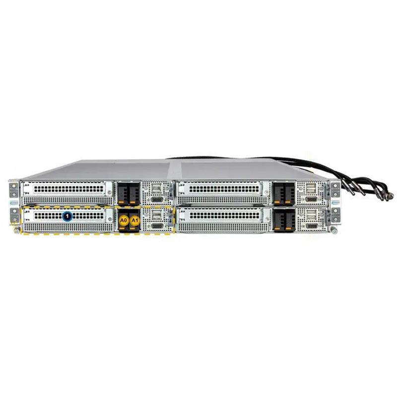 Supermicro SYS-222FT-HEA-LCC FlexTwin 2U Barebone Quatre nœuds enfichables à chaud Deux processeurs Intel Xeon série 6900 avec cœurs P | NOUVEAU