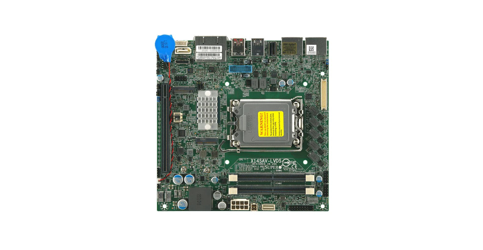 Supermicro SYS-E201-14AR Compact Barebone Single Intel Core Ultra 9/7/5 (Series 2) Processor | NEW Secondary image