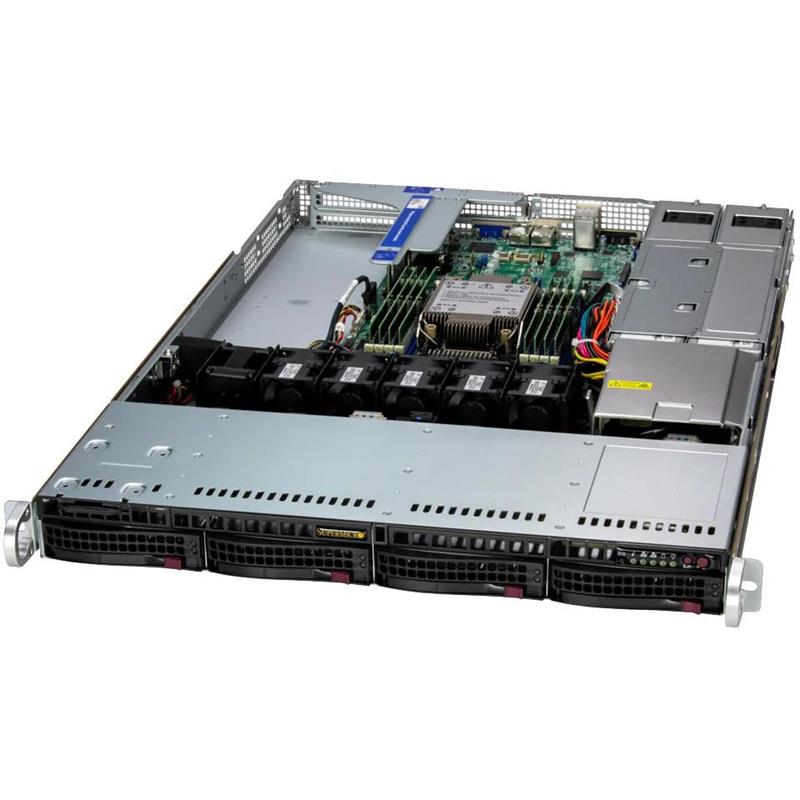 Supermicro SYS-512B-WR UP WIO 1U Barebone Single Intel Xeon 6700 Series Prozessoren mit E-Cores | NEU