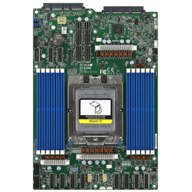 Supermicro AS-1116CS-TN 1U CloudDC ベアボーン シングル AMD EPYC 9005/9004 シリーズ プロセッサ |新しい