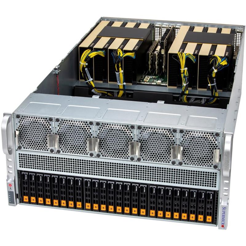 Supermicro SYS-522GA-NRT GPU 5U Barebone Dual Intel Xeon 6900 Serie Prozessoren mit P-Kernen | NEU