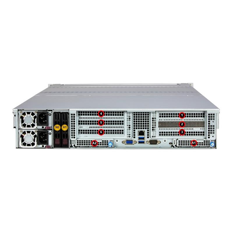Supermicro ASG-2015S-E1CR24L 企業優化儲存 2U 準系統單 AMD EPYC 9004 處理器第四代 |新的