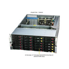 Supermicro SSG-641E-E1CR24H ストレージ DP 4U ベアボーン デュアル インテル Xeon スケーラブル プロセッサー 第 5 世代および第 4 世代 |新しい