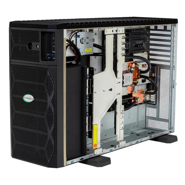 Supermicro ARS-511GD-NB-LCC Super AI Station Powered By NVIDIA GB300 Grace Blackwell Ultra Desktop Superchip With 72-core NVIDIA Grace CPU / 1 Onboard NVIDIA B300 GPU | NEW