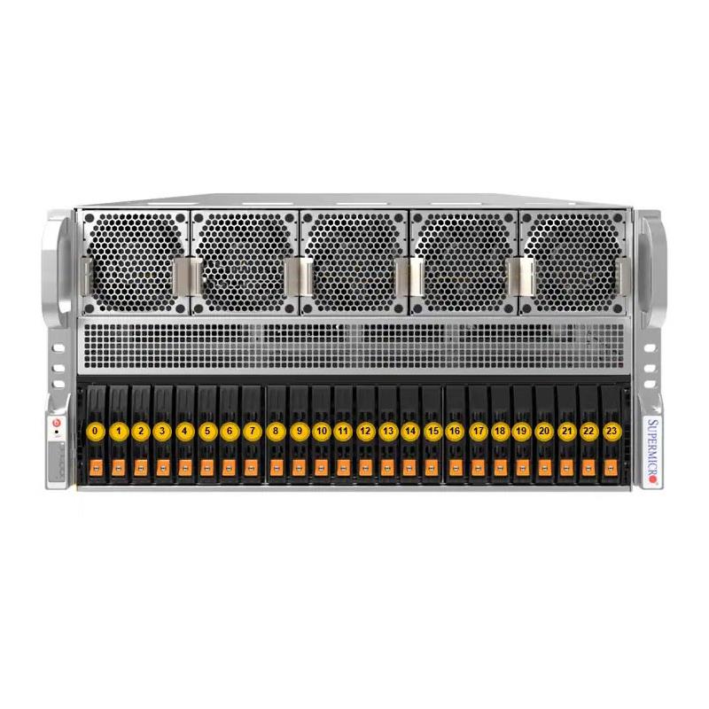 Supermicro SYS-522GA-NRT GPU 5U Barebone Dual Intel Xeon 6900 Serie Prozessoren mit P-Kernen | NEU