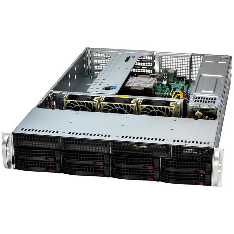 Supermicro SYS-522B-WR UP WIO 2U Processeurs Barebone simples Intel Xeon série 6700 avec cœurs E | NOUVEAU
