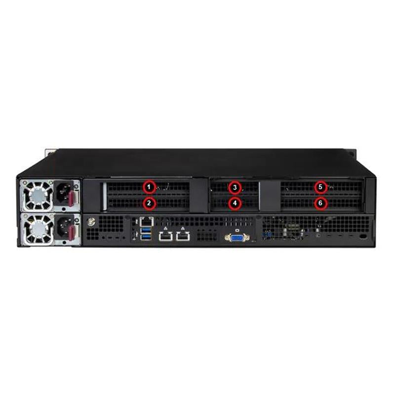 Supermicro SYS-212B-N2T IoT 2U Bộ xử lý đơn Intel Xeon dòng 6700/6500 có lõi P hoặc Bộ xử lý dòng 6700 có lõi E | MỚI