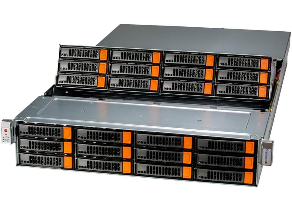 Supermicro SSG-521E-E1CR24H 儲存 2U 準系統單 Intel Xeon 可擴充第四代和第五代處理器 |新的