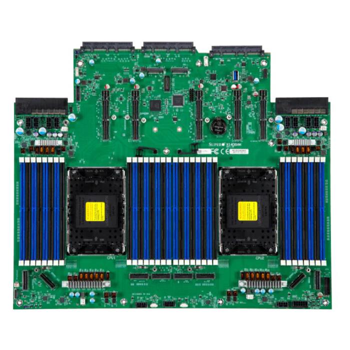 Supermicro SYS-122C-TN CloudDC 1U 베어본 듀얼 Intel Xeon 6700/6500 시리즈 프로세서(P-코어 포함) 또는 6700 시리즈 프로세서(E-코어 포함) | 새로운