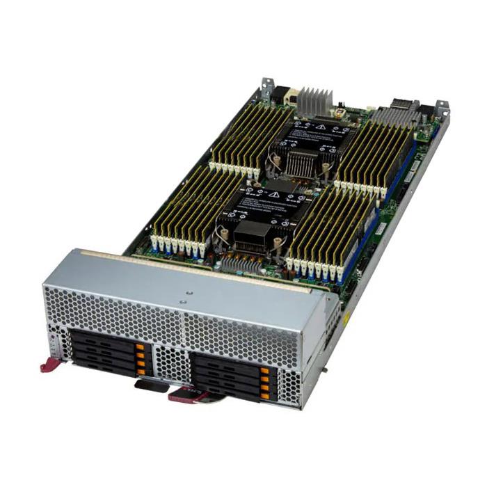Supermicro SBI-622B-5NE38 Blade Sled Dual Intel Xeon 6700/6500 Series Processors With E-cores or P-cores | NEW
