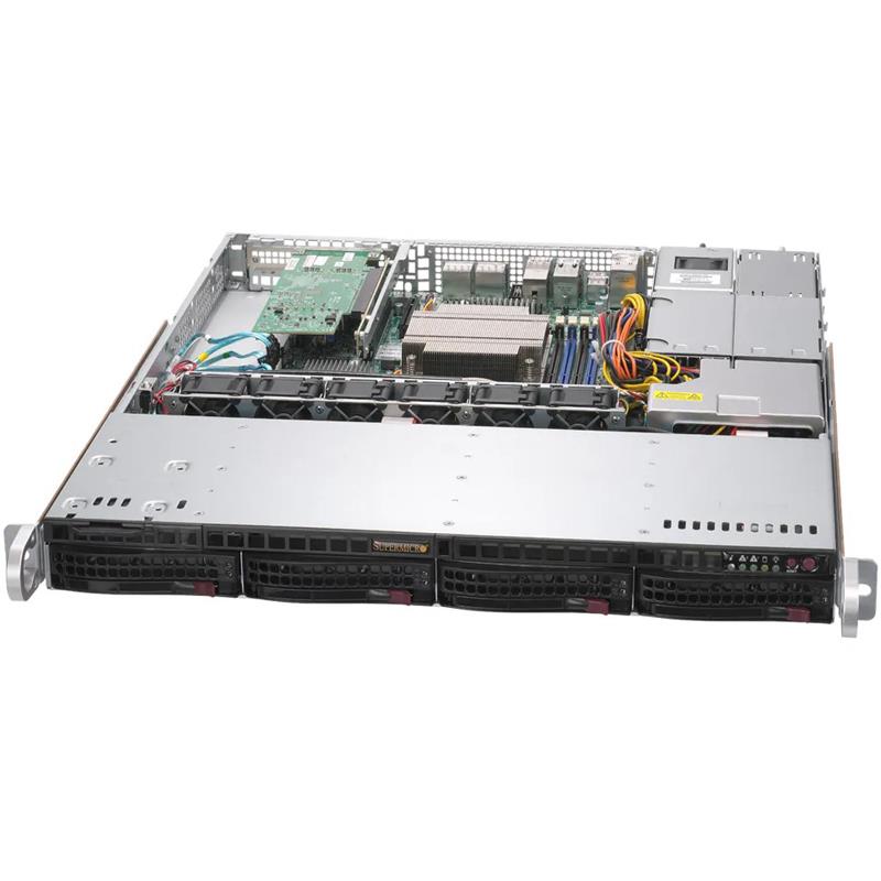 Processeurs Supermicro SYS-512AR-N4T Edge 1U Barebone simple Intel Core Ultra 9/7/5 (série 2) | NOUVEAU