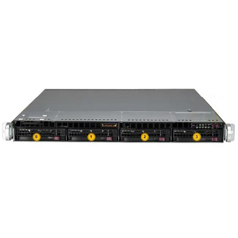 Supermicro SYS-512B-WR UP WIO 1U Barebone Single Intel Xeon 6700 Series Prozessoren mit E-Cores | NEU