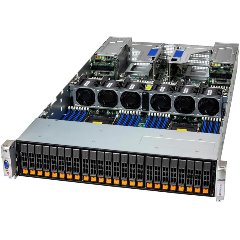 Supermicro SYS-242B-NR MP 2U Barebone avec processeurs Intel Xeon série 6700 quadruples cœurs P (4 ou 8 sockets) | NOUVEAU