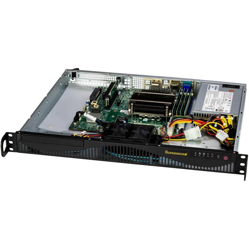 Supermicro SYS-511R-ML UP Mini-1U 准系统单英特尔至强 E-2400 系列处理器 |新的