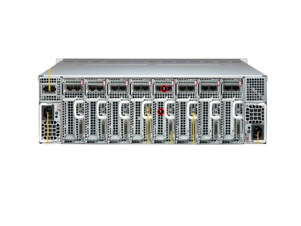 Supermicro SYS-531MC-H8TNR Microcloud 3U Barebone Single Intel Xeon E-2400/Pentium G7400 und G6400T Prozessoren | NEU