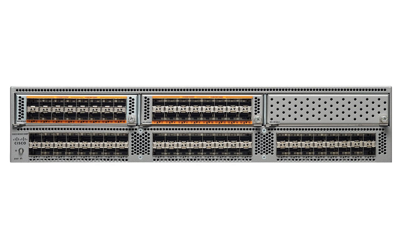 Cisco N5K-C5596UP-FA Nexus 5000 Series 48P 10G SFP+ <tc>công tắc mạng</tc> | ĐÃ QUA SỬ DỤNG Hình ảnh chính
