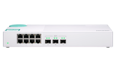 (NEW VENDOR) QNAP QSW-308S 3 Ports 10GbE + 8 Ports 1GbE Unmanaged Switch | Fanless - C2 Computer