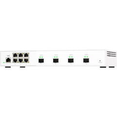 (NEW VENDOR) QNAP QSW-M2106-4S 4 Ports 10GbE + 6 Ports 2.5GbE Layer 2 Managed Switch Switching Capacity: 110Gbps | Management Type: Web Managed - C2 Computer